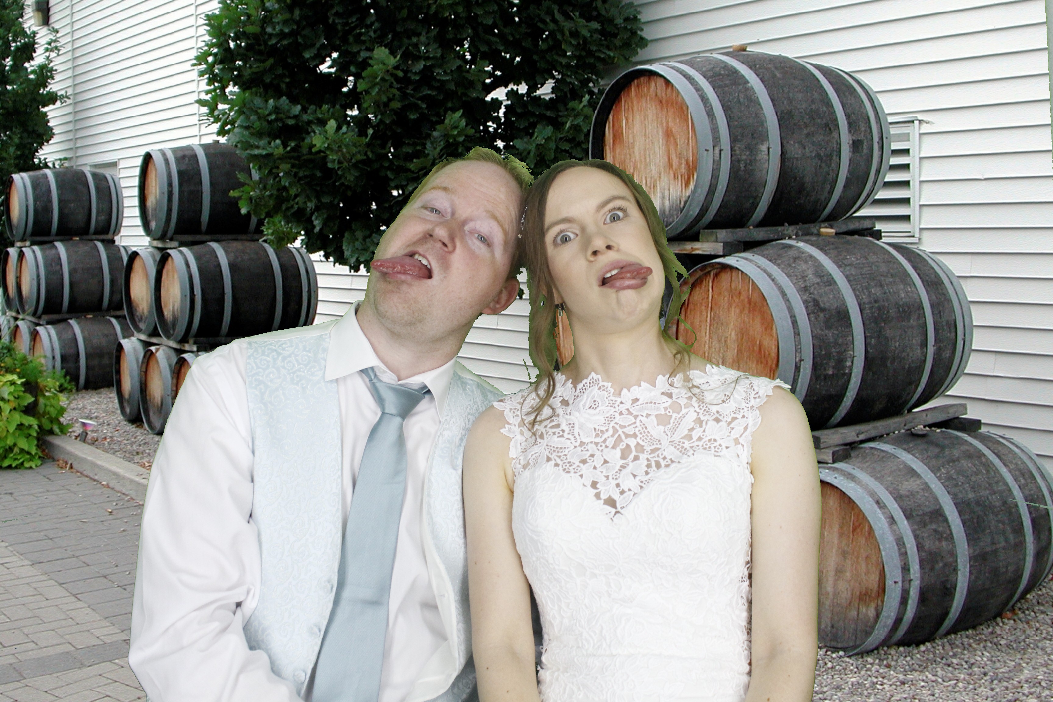 Rebecca and Warren's Wedding | View more photos from the event at gallery.myphotoboothexperience.co.uk/u/MyPhotoBoothExperienceLtd/Rebecca-and-Warrens-Wedding